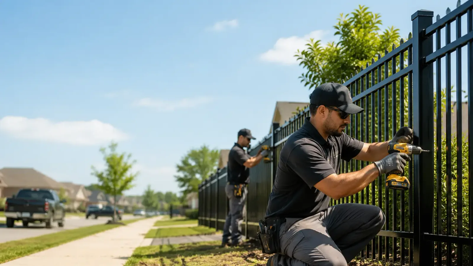 Metal Fence Installation in Augusta, WV